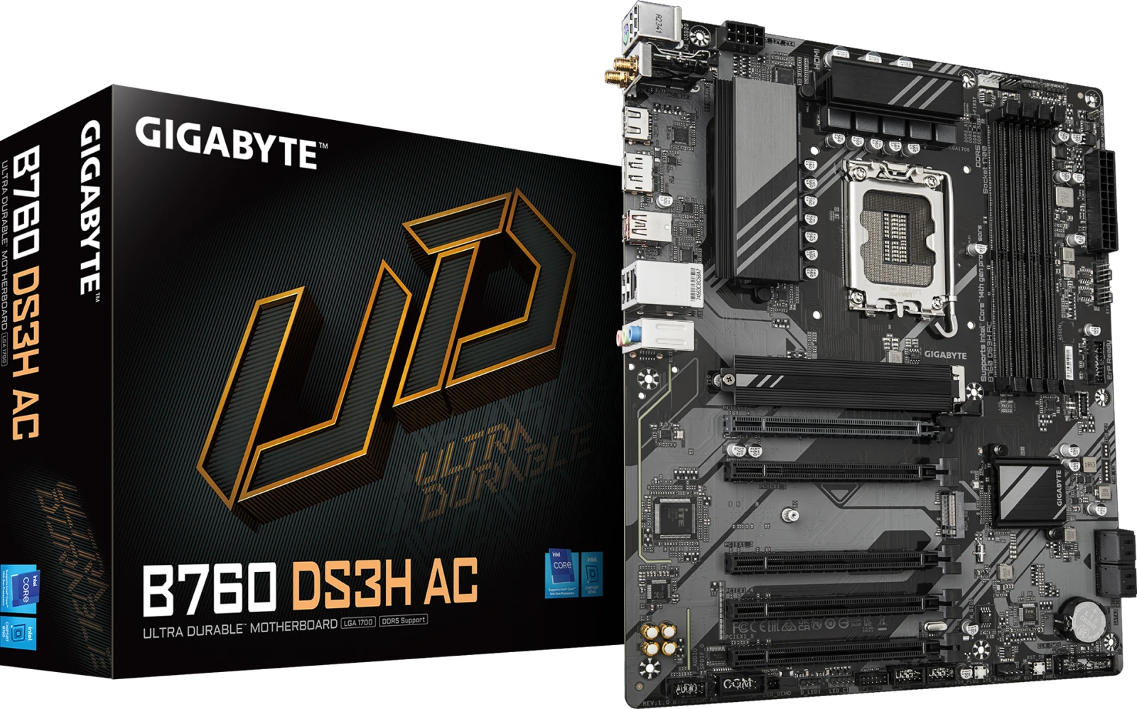Gigabyte B760 DS3H AC (Rev. 1.0/1.1)